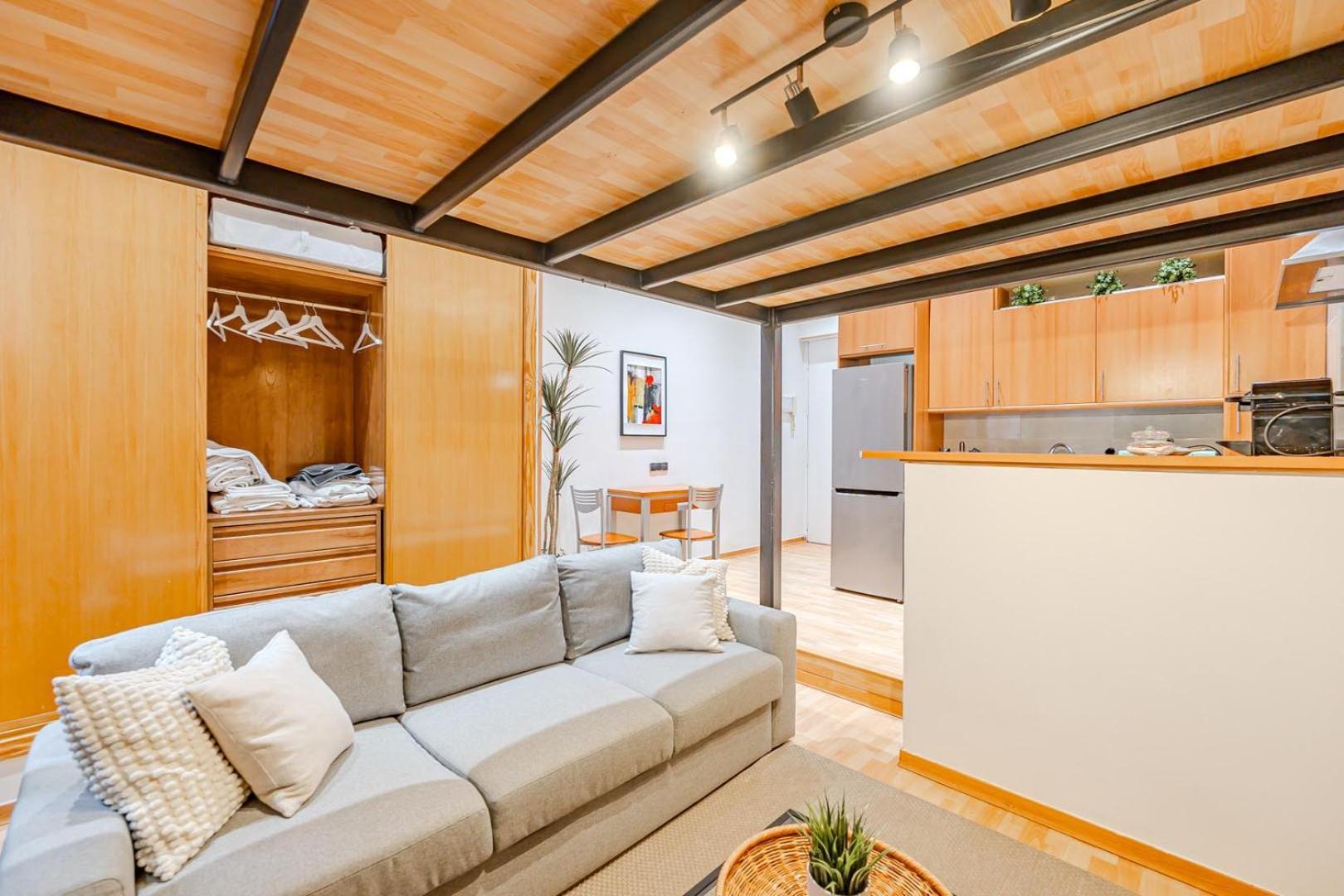 Apartamento Increible Loft A 5 Min Del Retiro & Wizink Madrid Exterior foto